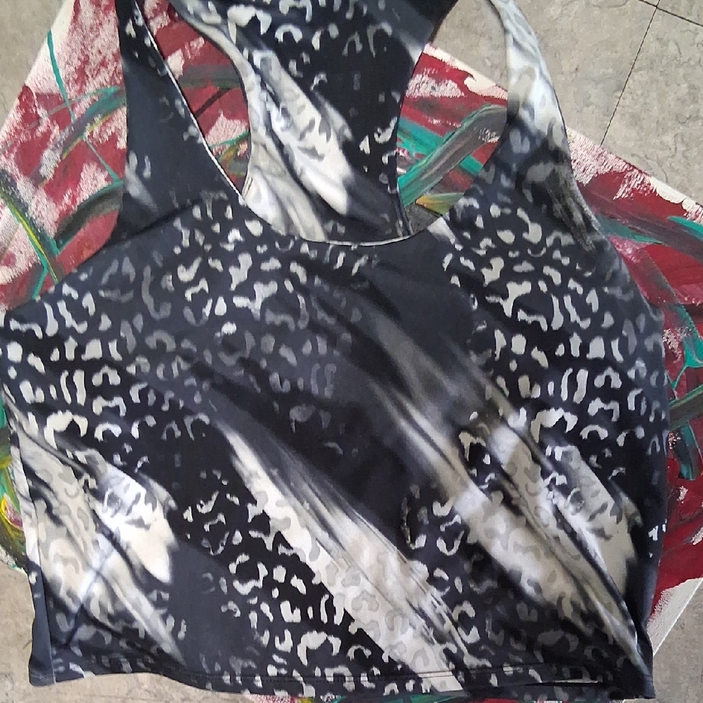 Pro Player Black and White Patterned Activewear